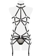Grey Velvet 15233 2-teiliges Harness-Set, schwarz