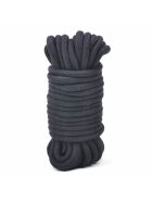 Bondage-Seil, 10m, schwarz