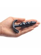 Mini-Analplug, 6,5cm, schwarz