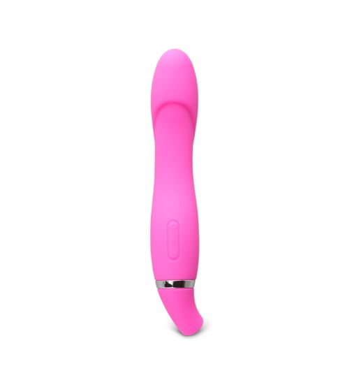 Silikon-Vibrator, wiederaufladbar 22cm, pink