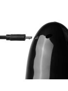 Automatische Penispumpe, 30,5cm, schwarz/klar