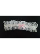 Sunspice Lingerie A2051 Strapsband, weiß/rosa, onesize