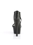 Pleaser Aspire-669 - High Heel Sandalette Kunstledersohle, 15cm, schwarz, Gr.: 35 (US 5)
