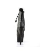 Pleaser Adore-1020 - High Heel Stiefelette, 18cm, schwarz/lederimitat, Gr.: 37,5 (US 7)