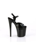 Pleaser- High Heel Sandalette, 20cm, schwarz, Gr.: 35 (US 5)