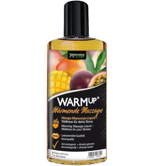 Joydivision WARMup Mango+Maracuja Massage Liquid 150ml