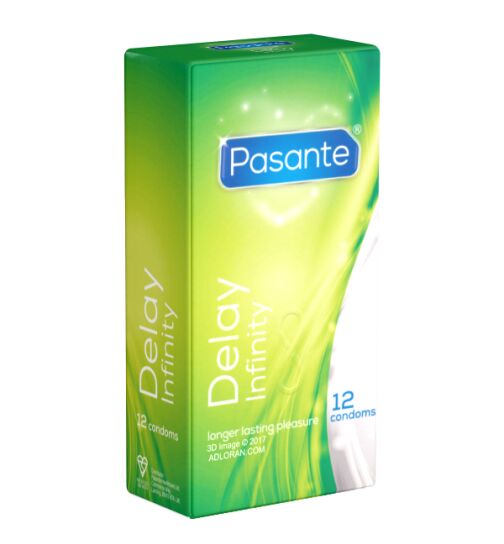 PASANTE Infinity Delay, 12er Kondome