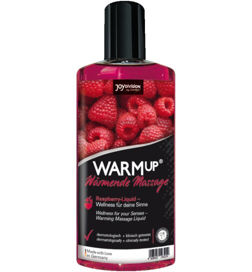 Joydivision WARMup Himbeere Massage Liquid, 150ml