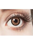 Kontaktlinsen Beautiful Brown, 12-Monatslinsen, braun